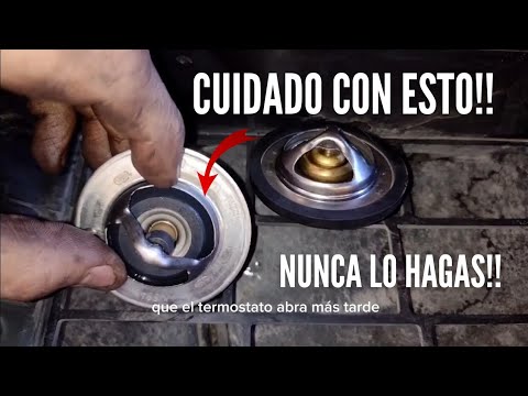 ESTO pasa SI pones UN termostato QUE no LEVA el VEHÍCULO!! 😧