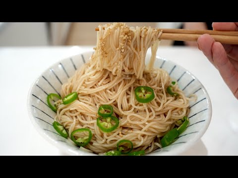 🍜덥고 귀찮을때는 초간단 간장비빔국수🍜 바로 입맛 싹~ 도는 맛