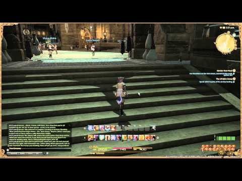 Final Fantasy XIV  A Realm Reborn - Pugilist Lv5 Quest - Harder than Rock
