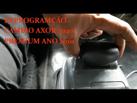 How to reprogram (calibrate) the semi-automatic transmission system of the Mercedes-Benz Axor 204...