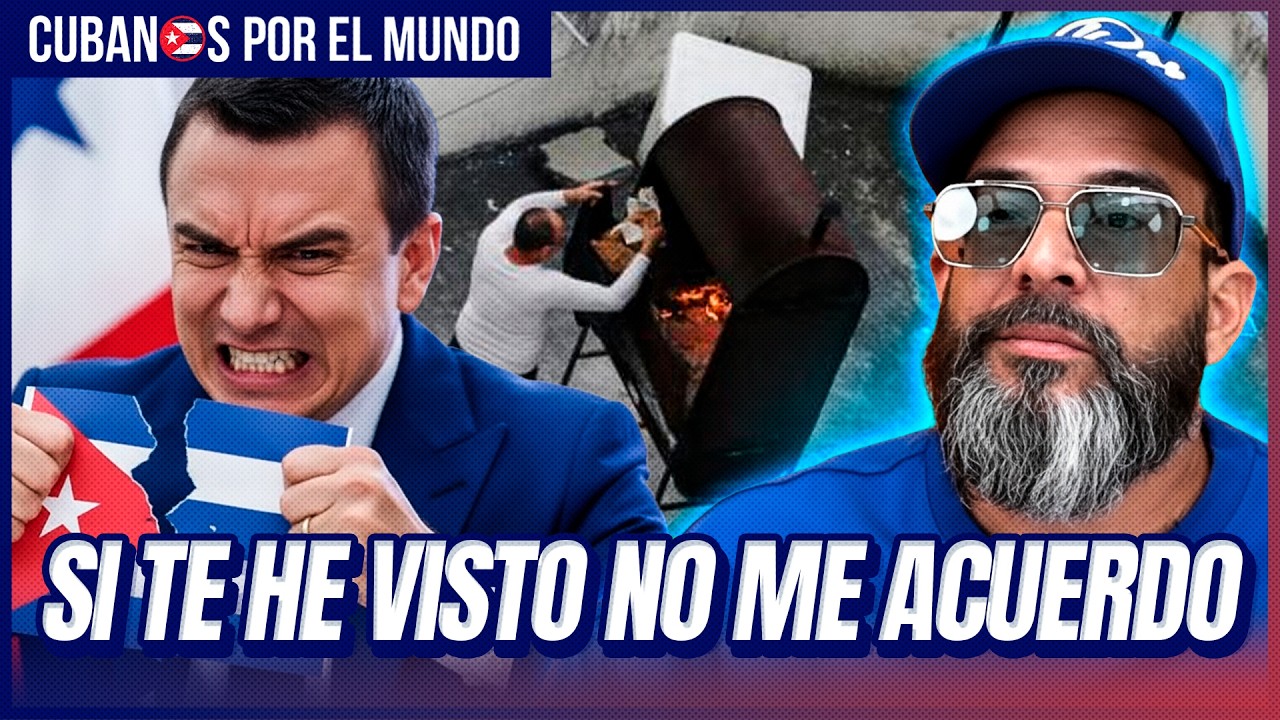 Daniel Noboa le dice FUERA a Cuba | Ecuador rompe relaciones y los sorprende quemando documentos