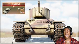 RAREST KV-220 GRIND Experience 💥💥💥 Only 0.00001% players use THIS HEAVY TANK 💀🔥