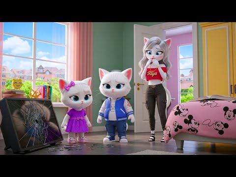 Oh No Chiku Ne TV Tod Diya 😲