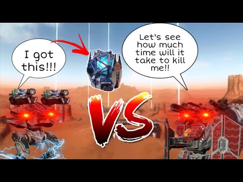🔥War robots Ao jun VS Arthur comparison | Ao jun with Amplifier vs Ao jun without amplifier