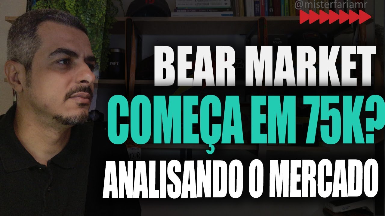 Bitcoin HOJE 89k - BEAR MARKET COMEÇA EM QUE PREÇO?- Analisando Mercados Bitcoins  ETFs