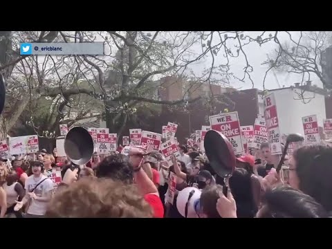 NJ Rutgers University Faculty Strike Latest