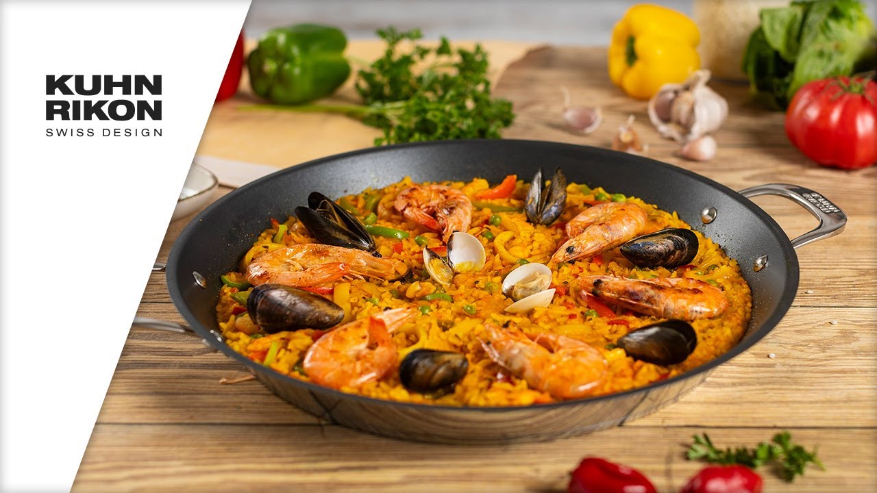 Poêle à Paella antiadherente 46 cm - Plat Paella Poêle à Paella antiadherente 46 cm - Plat Paella