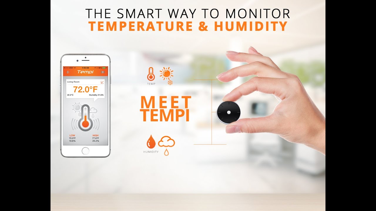 Tempi // Smart Temperature + Humidity Monitor video thumbnail