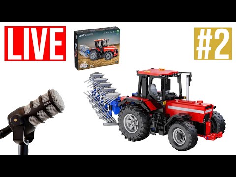 CaDA Farm Tractor LIVE build - 2 | Set C61052W