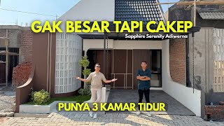 Rumah 1 Lantai 3 Kamar Dengan Taman Di Tengahnya | Sapphire Serenity Adiwerna