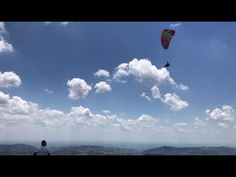 Decolagem voo 198 de parapente - Serra Negra - 22/01/22