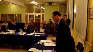 preview picture of video 'V sesja RM w Siechnicach  - uchwalenie budżetu na 2011 rok'