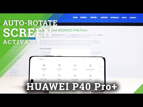 How to Enable Auto Rotate Screen in HUAWEI P40 Pro+ - Activate Auto Rotation