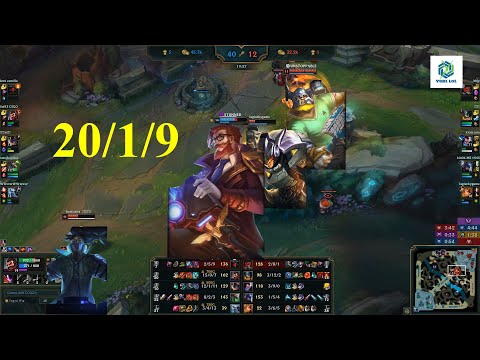 SN Sofm Graves is a True Monster KDA 20/1/9 - Challenge Korea 2019