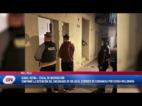 SE CONFIRMÓ LA DETENCIÓN DEL ENCARGADO DE UN LOCAL CÉNTRICO DE COBRANZAS POR UNA ESTAFA MILLONARIA