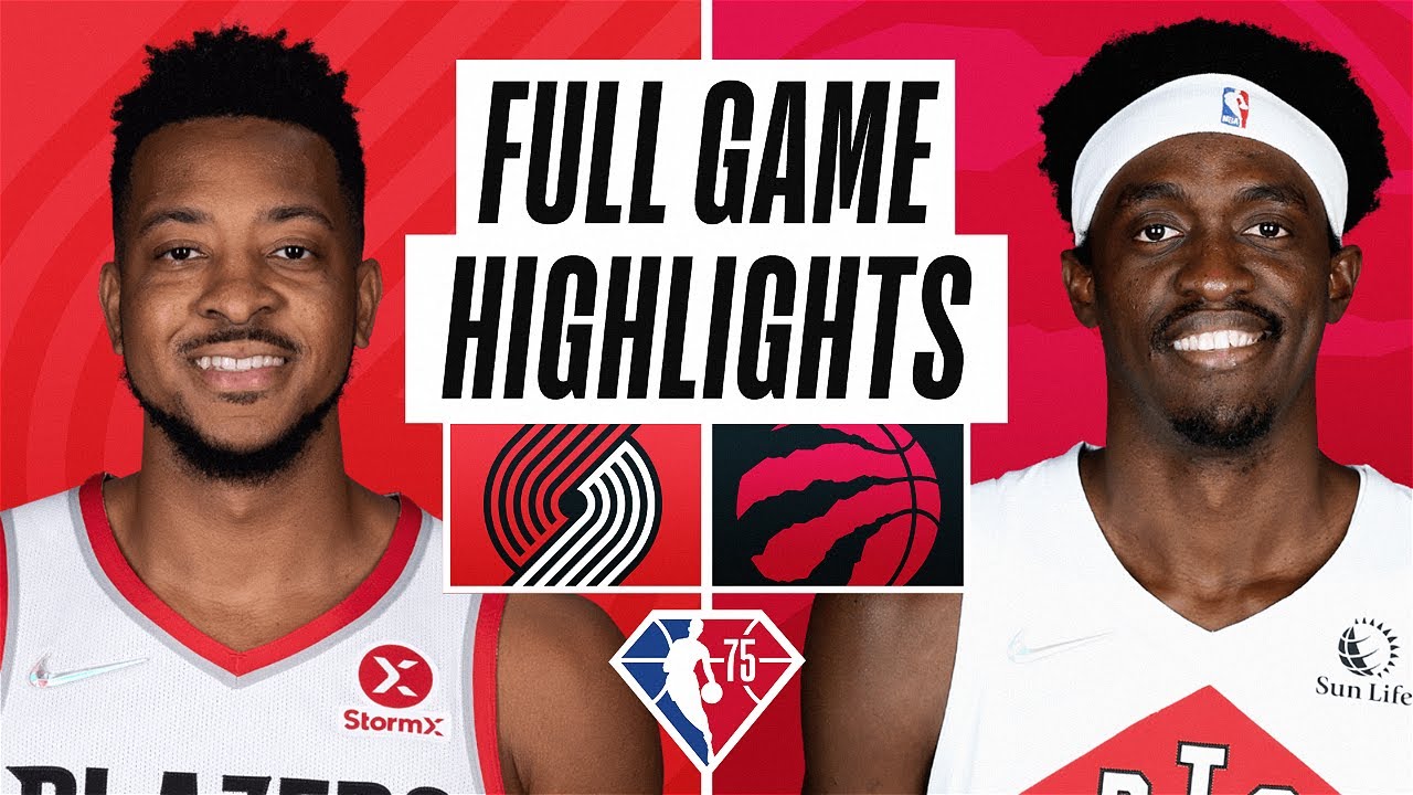TRAIL BLAZERS at RAPTORS | FULL GAME HIGHLIGHTS | January 23, 2022