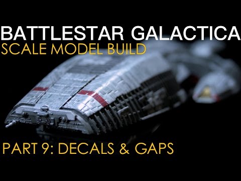 Battlestar Galactica Part 9: Decals & Gaps