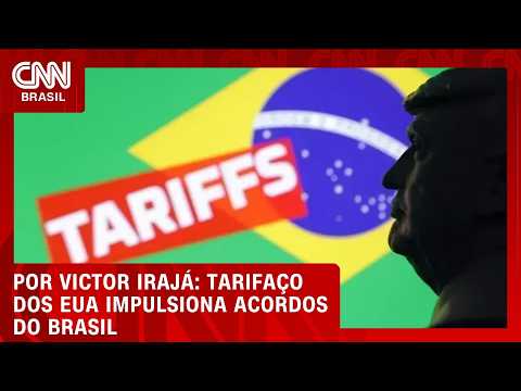 Análise: Tarifaço dos EUA impulsiona acordos do Brasil | CNN NOVO DIA