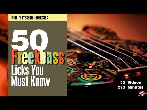 50 Freekbass Licks - #1 Introduction - Bass Guitar Lessons