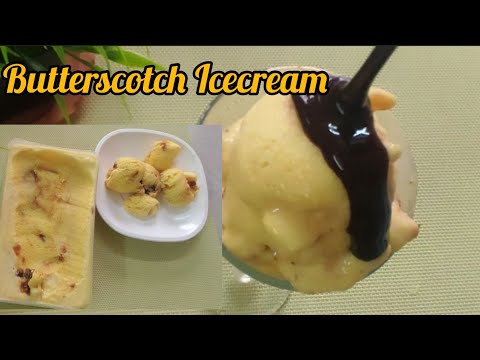 Easiest Butterscotch Icecream। Made with milk only। Fantastic Dessert@ChandanasCorner