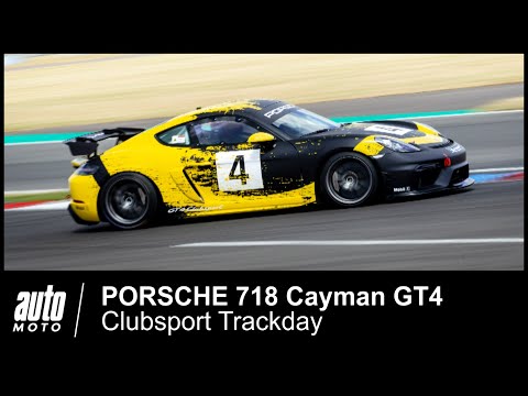 Porsche 718 Cayman GT4 CLUBSPORT onboard POV Jörg Bergmeister