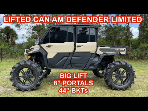 LIFTED CAN AM DEFENDER LIMITED ❄️🔥🚜