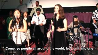 &quot;Unite into One&quot; 5-8-2016 LA Family Church Band (Lyrics)
