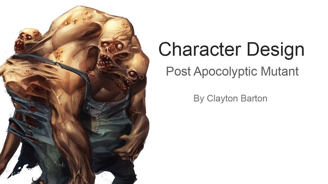 Character Design - Post Apocolyptic Mutant Concept
