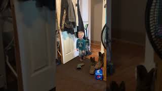 2yr old loves Ryan upchurch