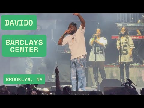 DAVIDO - OGECHI | TWE TWE | AWUKE | 10 KILO | Live At Barclays Centre Brooklyn #5iveAliveTour