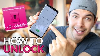 How To Unlock ANY T-mobile phone (Galaxy S9 / iPhone 8 / Note 9 / LG / etc. - Unlock App
