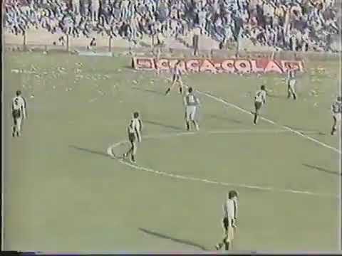 2/11/1986, Racing le ganó 1-0 a Temperley en condición de local, con gol de Fernández.
