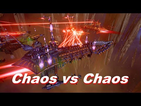 Chaos vs Chaos! Tzeentch Fleet, Rank 142, Heroic Difficulty, 1500 - Battlefleet Gothic Armad
