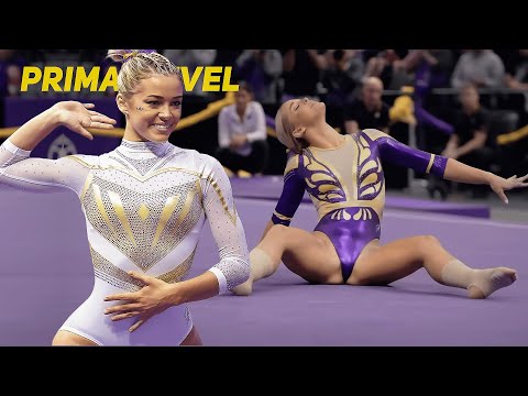 Olivia Dunne: Behind the Scenes Practice & Cute Natural Moments