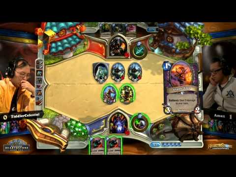 TiddlerCelestial vs Amaz - Round 8 - DreamHack Hearthstone Grand Prix