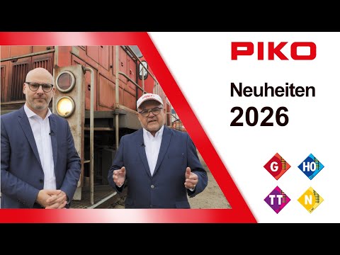 PIKO [V170] Model Railway New Products Presentation 2026 (G, H0, TT and N)
