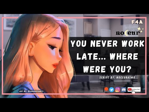 🎧 Girlfriend Gets Jealous Over Your "Late Hours" (Jealousy) 🔥❤️ 【F4M】