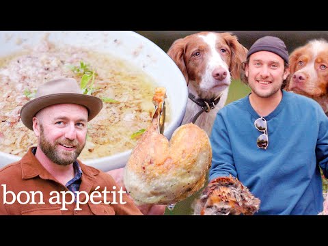 Brad prépare et cuisine le faisan | C'est vivant | Bon appétit
