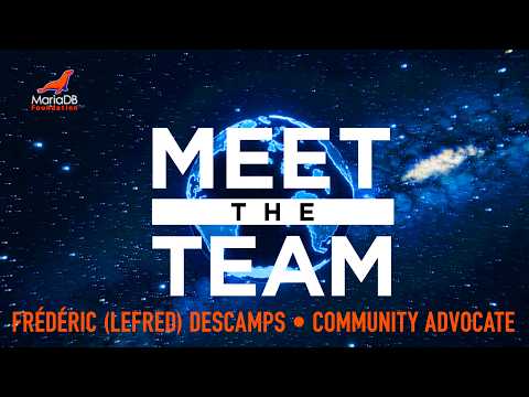 Video Thumbnail: Meet the team - Frederic "lefred" Descamps
