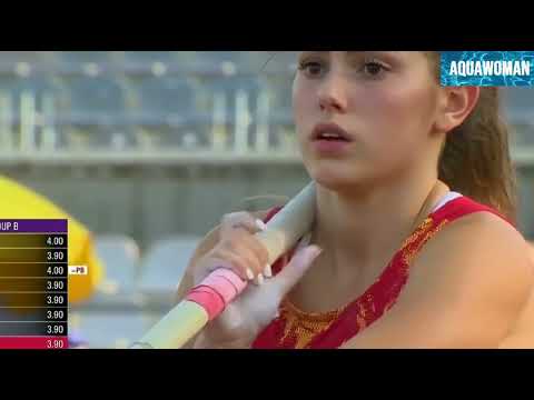 Clara Fernandez Pole Vault Qualification U20 Tallinn Estonia 2022