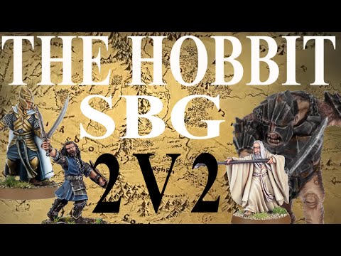 The Hobbit Strategy Battle Game Battle Report 2 Versus 2