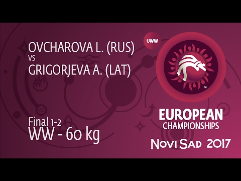 GOLD WW - 60 kg: L. OVCHAROVA (RUS) df. A. GRIGORJEVA (LAT), 12-5
