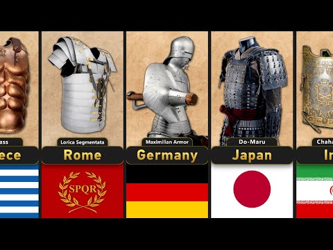 Armors from Different Countries! Some of Them You Won't Believe Exist!