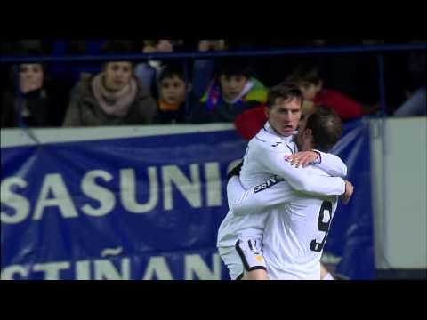 La Liga | Todos los goles del Osasuna - Valencia CF (0-1) | 08-12-2012 | J15