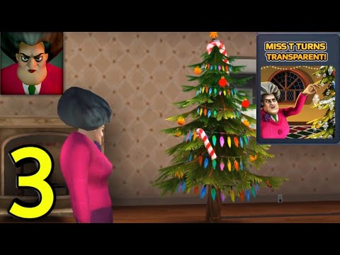Scary Teacher 3D Christmas special 2022 level 3 || Scary Teacher 3D Christmas Special 2022 Level 3