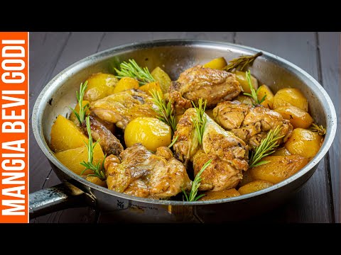 CHICKEN AND POTATOES IN A PAN – A HEARTY ITALIAN COMFORT FOOD CLASSIC