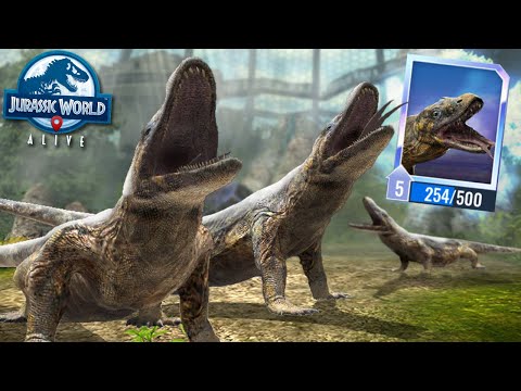 The Giant Megalania Unlocked!!! - Jurassic World Alive - YouTube