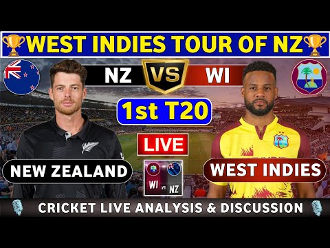 New Zealand vs West Indies, 1st T20 Match Analysis and Discussion WI vs NZ 1st Match