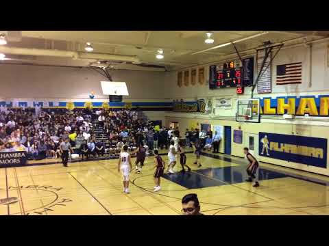 William Delgado #10 ALHAMBRA BASKETBALL- SENIOR YEAR HIGHLights LEAGUE & CIF PART 2!