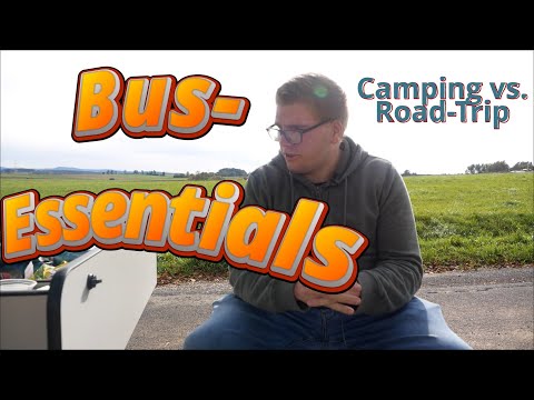 Roadtrip vs. Camping | Bus-Essentials, was fährt mit im Bulli?